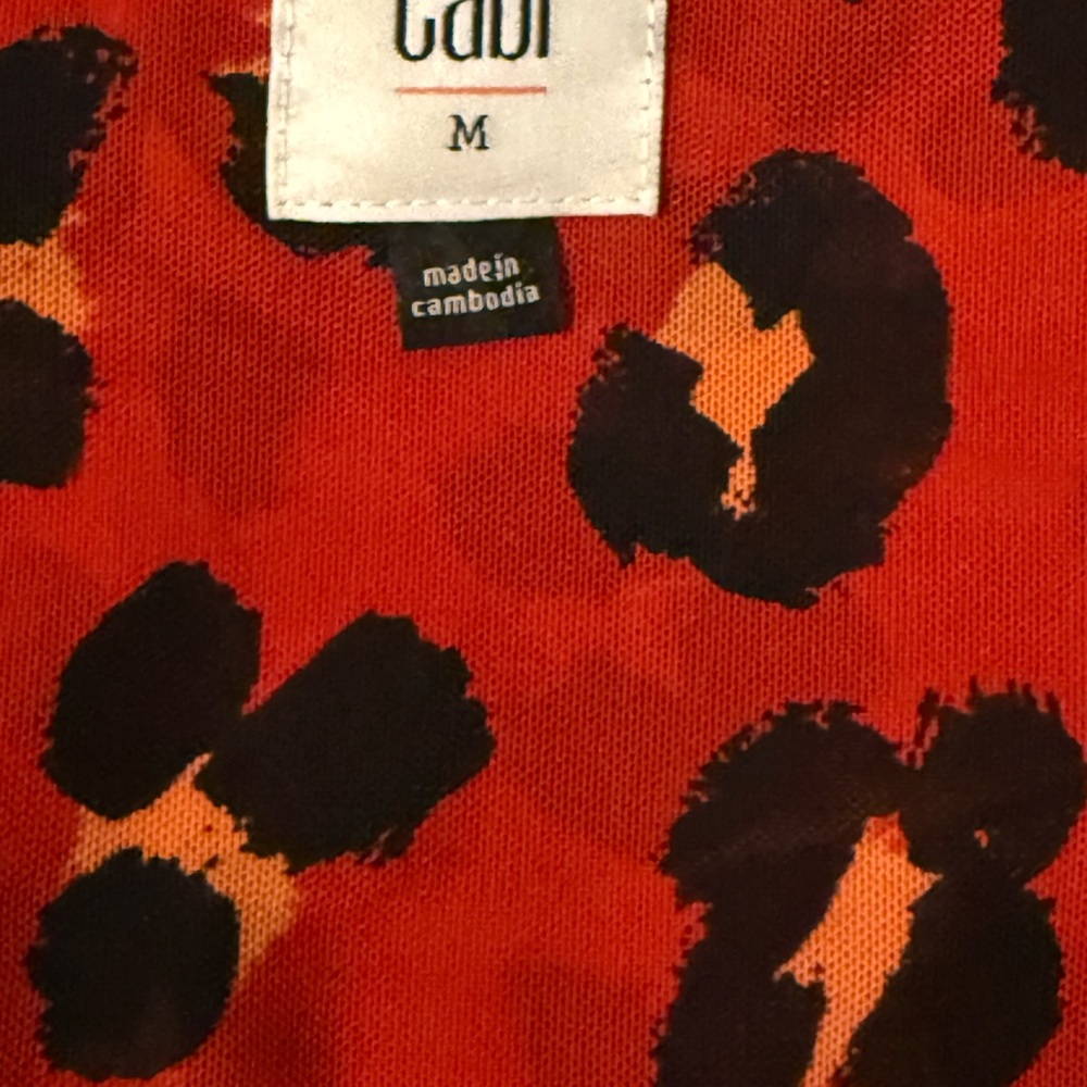 Women’s CAbi Wrap dress‎ Sz M-NWOT - Picture 4 of 4